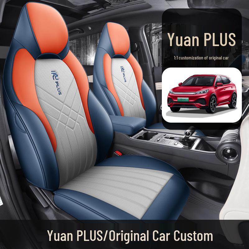 BYD Yuan Plus All-Season Leather Car Seat Cushion Cover