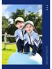 Spring & Autumn Primary School Uniform Set: Kindergarten to College Style 3-Piece Class & Sports Attire for Kids
