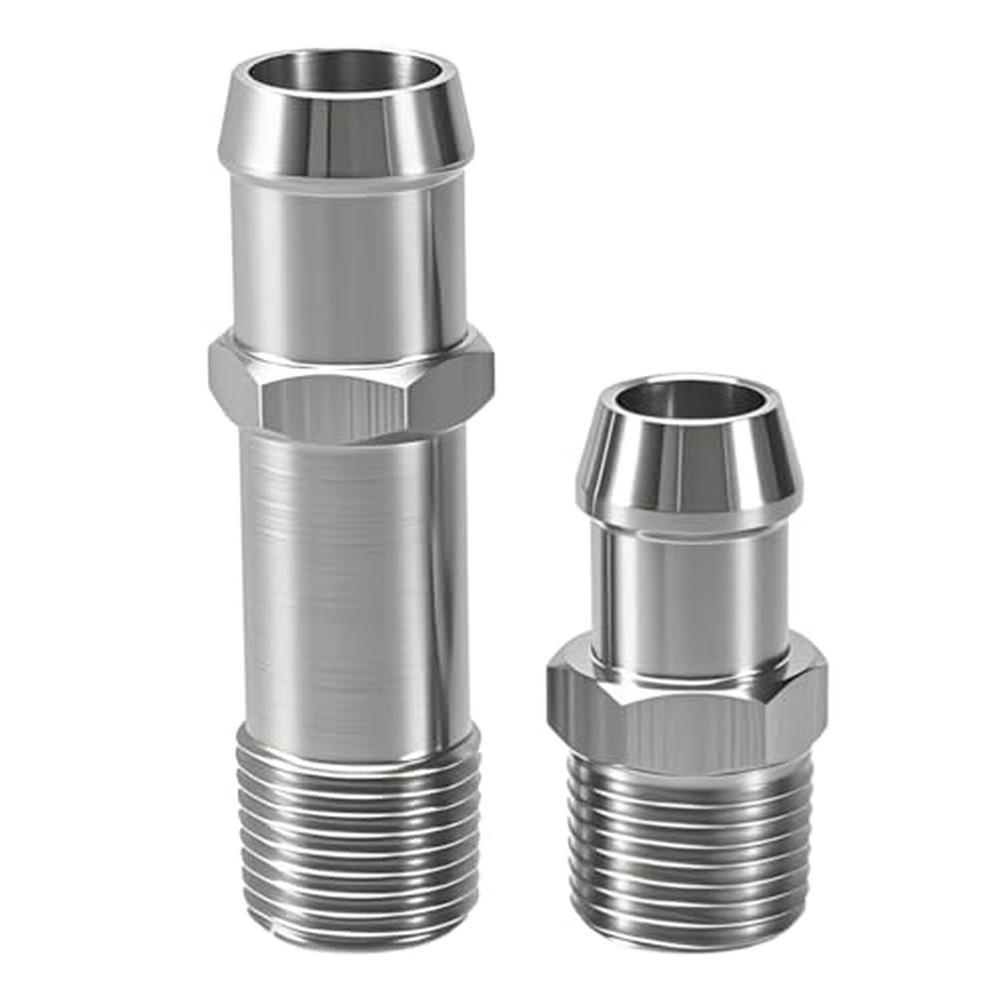 For Camaro For Chevrolet Heater Hose Fittings 3 4 Barbed To 1 2 -14 NPT Classic Car Hose Fittings Barbed To NPT Fittings