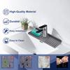 Kitchen Sink Anti-spray and Drain Water Retaining Pad Silicone Faucet Splashproof Pad Bathroom Kitchen Accessories