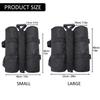 Canopy Weights Set of 4, Sand Bags for Canopy Legs, Tent Weights for Legs, Heavy Duty Weights Sandbags for Umbrella Base