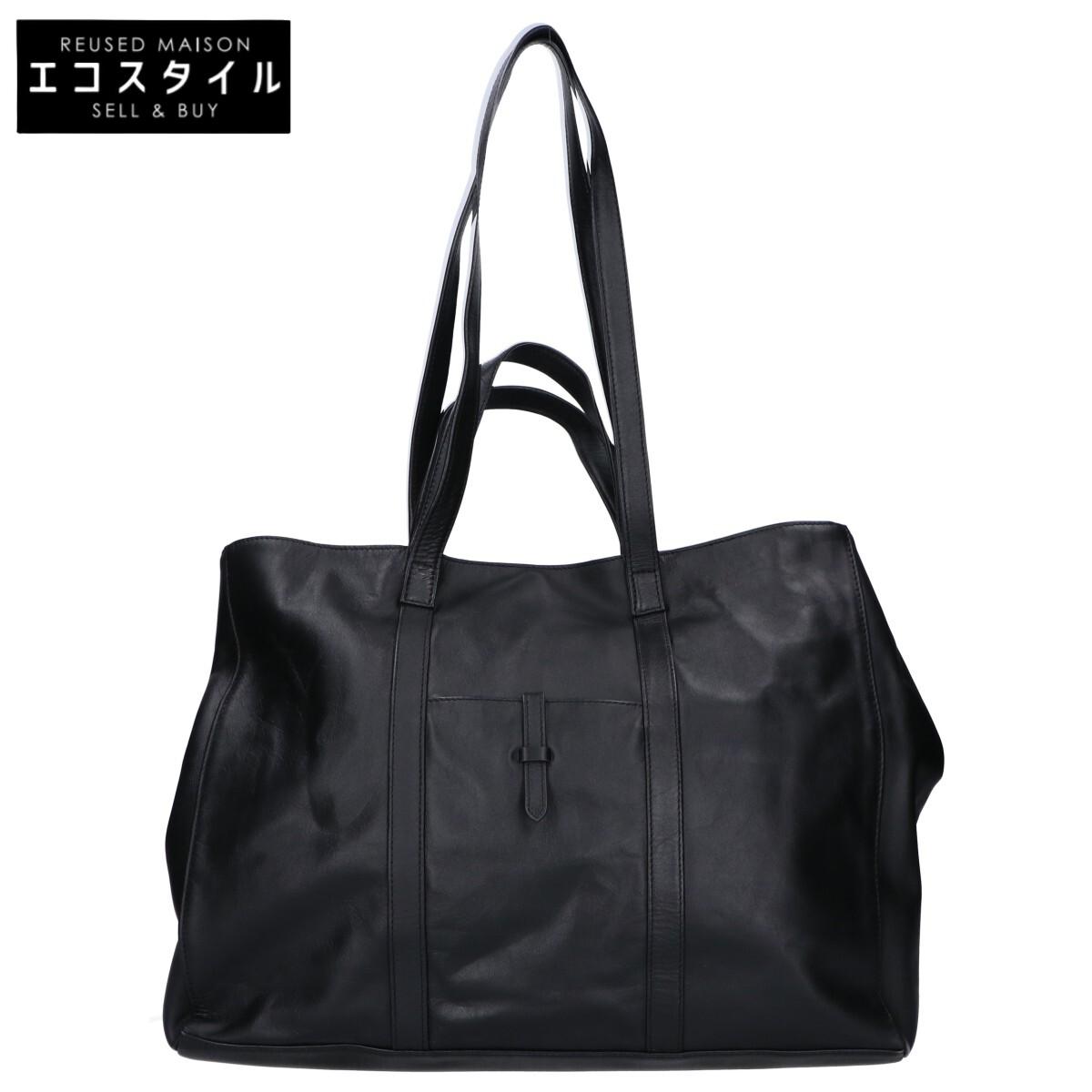 

2.718 [Good Condition] 25S12001 2WAY Big Tote Bag blackUsed