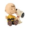 JIM SHORE Charlie Brown with Snoopy 6017915