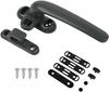 Aluminum Alloy Window Handle with Lock, Used As a Replacement Hardware for Window and Cabinet Safety