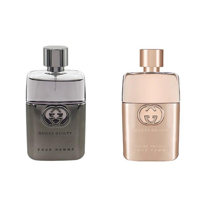Gucci Guilty Men s Eau De Toilette+Guilty Women s Eau De Toilette Set Men s EDT 50ml+Women s EDT 50ml