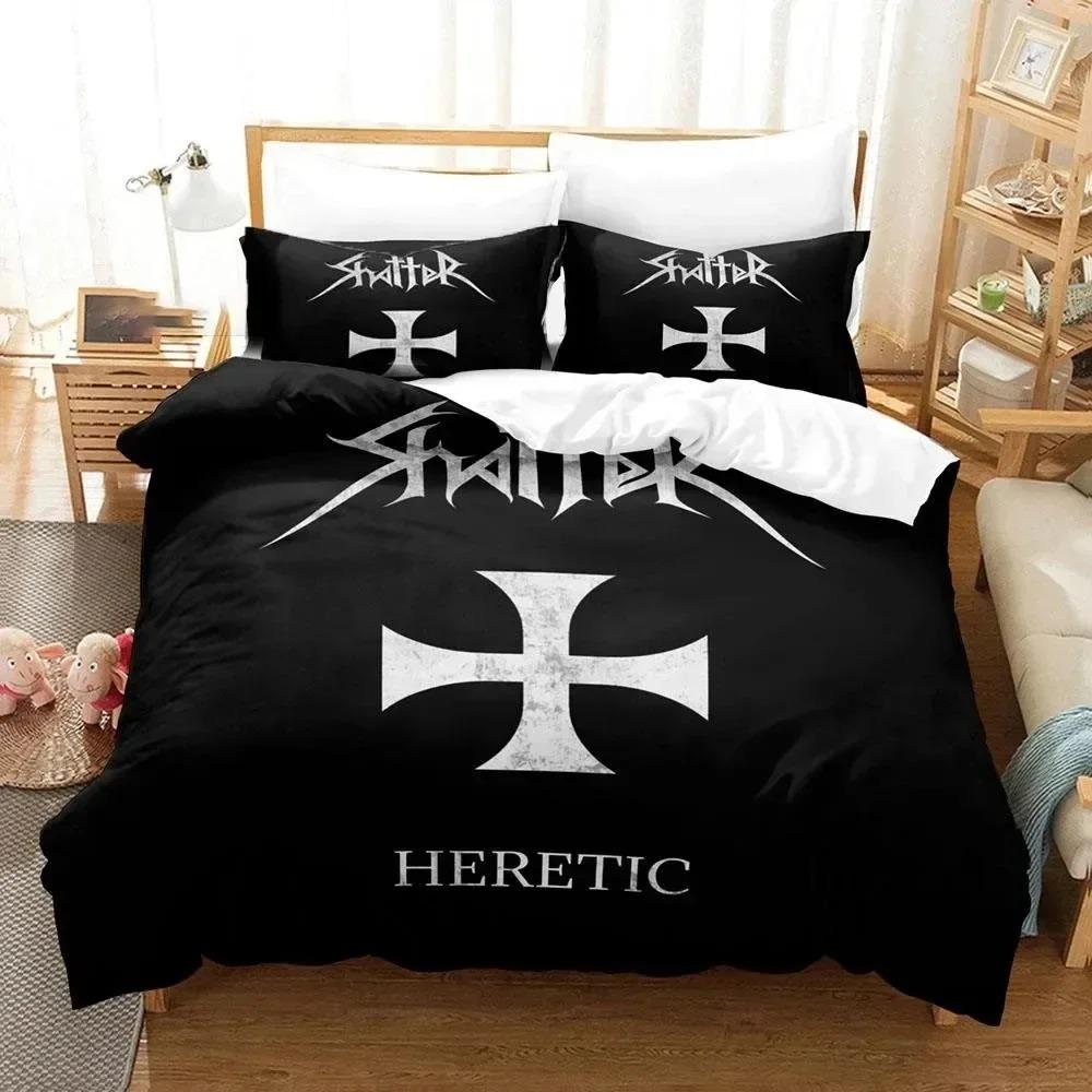 3D Printed Burzum Bedding Set Duvet Cover Bed Set Quilt Cover Pillowcase Comforter king Queen Size Boys Adult Bedding Set