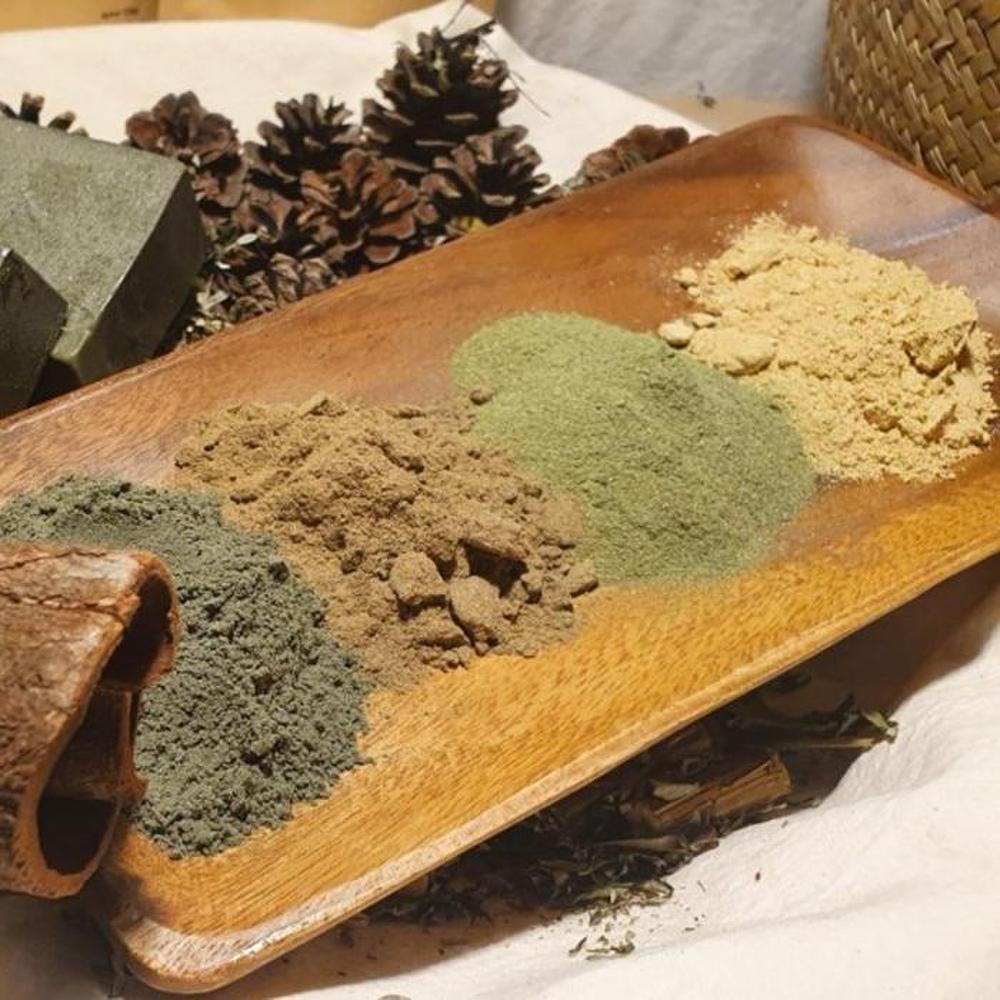 [sweetrain] Săpun Houttuynia cordata, spălare facială, etc.. săpun artizanal, 2 bucăți