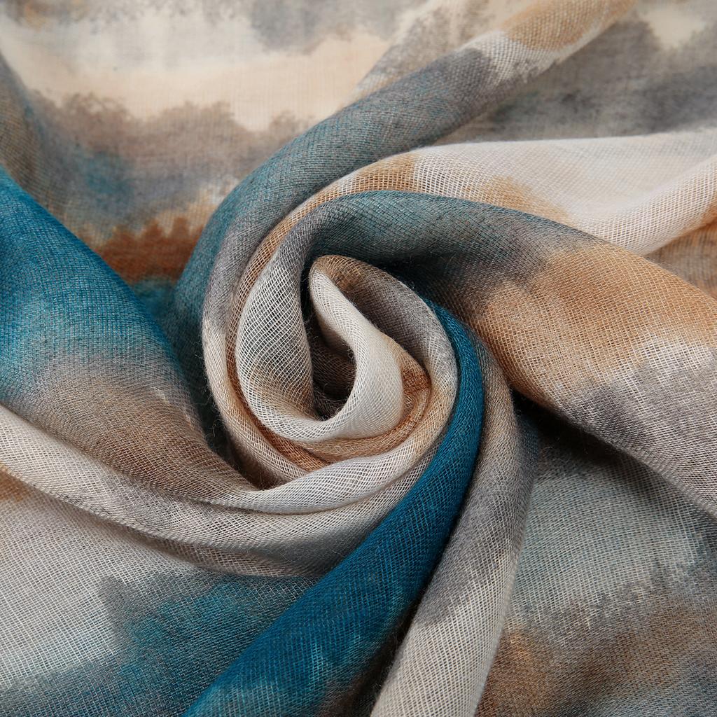 Newest Fashion Color Blending Volie Hijab Scarf Women Shawl Scarf Head Wrap Pashmina Stole Bufandas Maylasia Tudung Scarf