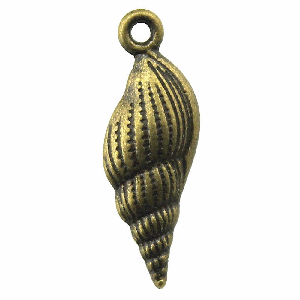 Shell Charms Multi Color Alloy Pendants For Beach Themed DIY Jewelry Accessories