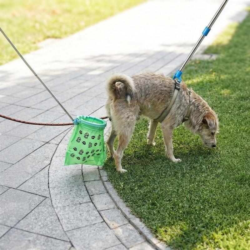 Portable Pet Poop Picker Dog Pooper Scooper Outdoor Walking Poop Shovel Waste Pick Picker Scoop Collect Puppy Cleaning Supplies