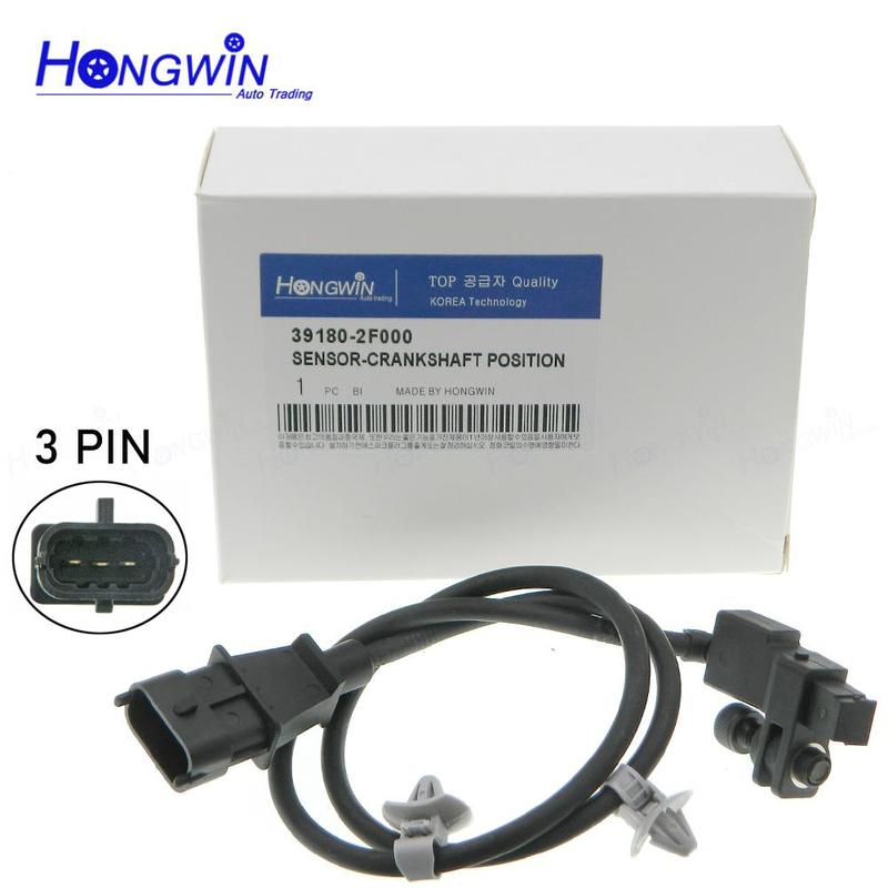 Car Auto Crankshaft Crank Angle Sensor 39180-2F000 391802F000 For Hyundai ix35 01-10 Santa Fe II (DM) 01-12 Tucson 01-12 Kia
