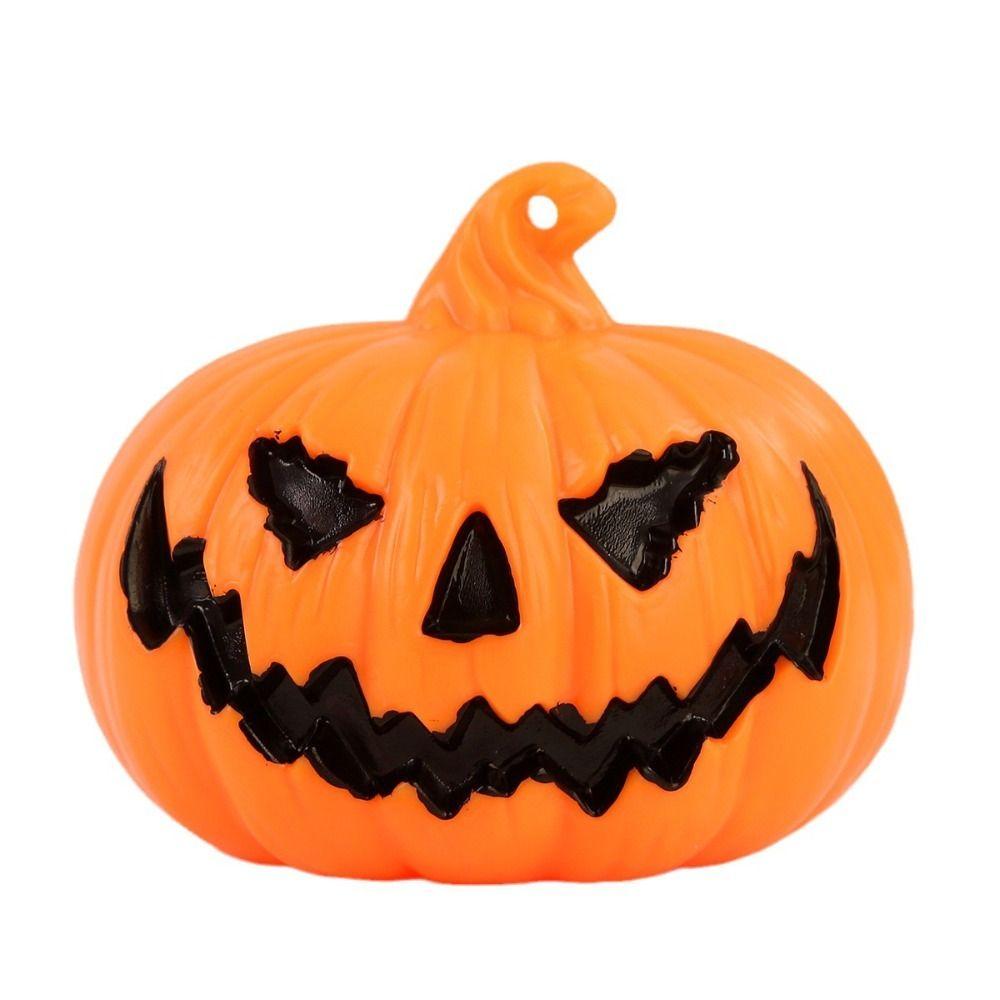 Hanging Pumpkin Lantern Handheld Ghost Lighting Terrifying Halloween Flashing Lamp Home Decor