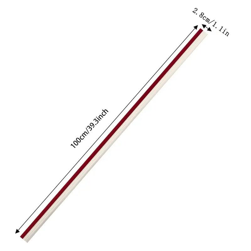 1M TPE Türbodenabdichtungsstreifen Spezieller winddichter Luftleckagestreifen Unterer Windschutzstreifen Gummistreifen am Türboden