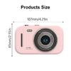 H17 Digital Camera 4800x6400 2.4In Screen Tailored for Amateur Photographers Kids Birthday Present