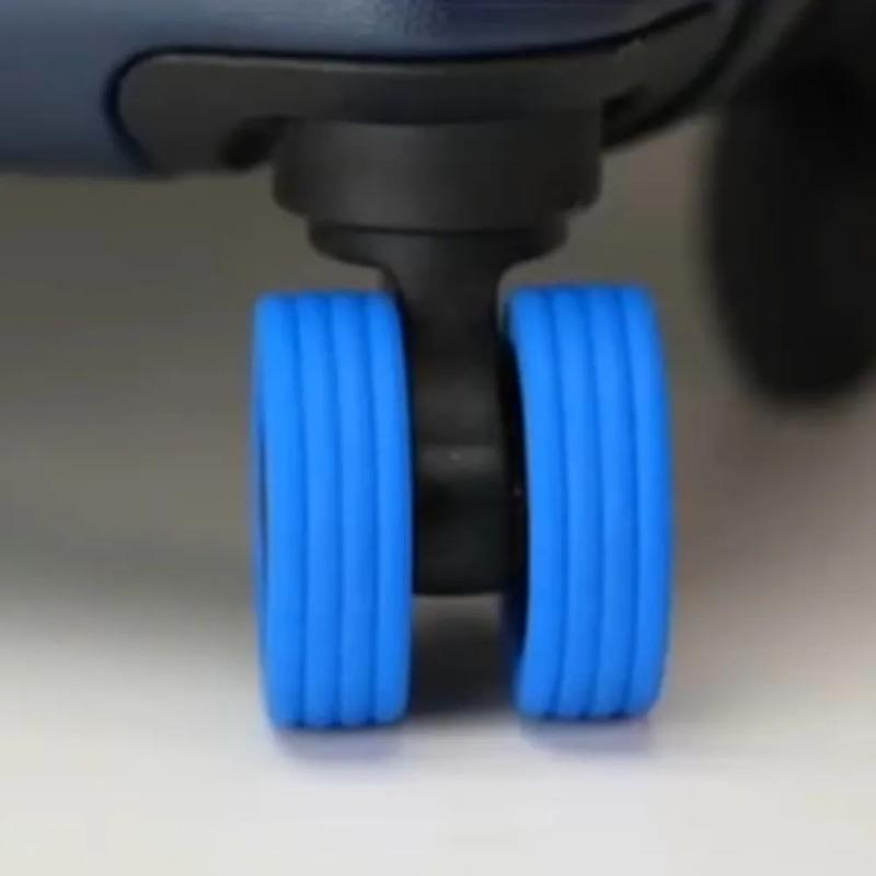 4Pcs Silicone Wheels Protector For Luggage Reduce Noise Travel Luggage Suitcase Wheels Cover Castor Sleeve Luggage Accessories