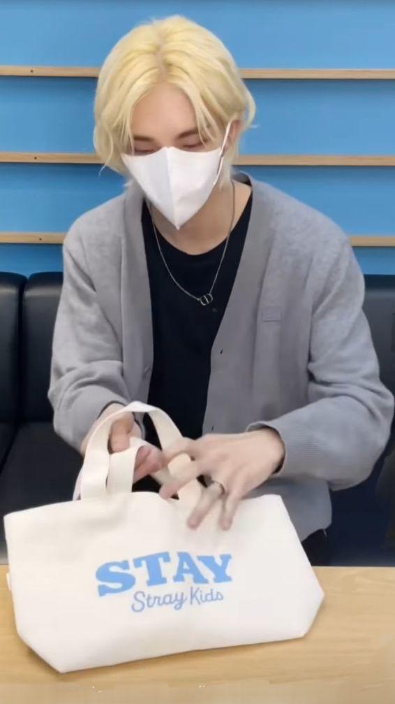 [USED] Super Rare Stray Kids Skiz Korea FC STAY 2nd Season Tote Bag