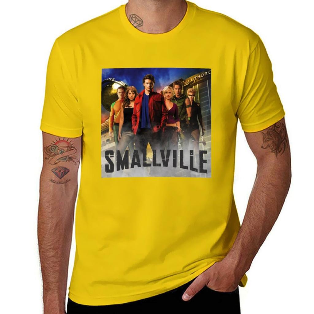 Smallville Tshirt Cute Clothes Blanks Quick Drying Unisexs White T Shirts