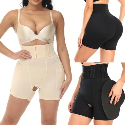 Dámské vycpávky na kyčle Falešné vycpávky Booty Lifter Crossdressers Krátké se zavinovacím pásem Kalhotky na kontrolu bříška