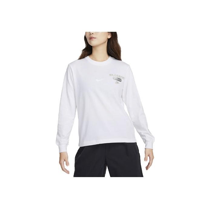 New Nike T Shirts Women's White FJ9761-100
