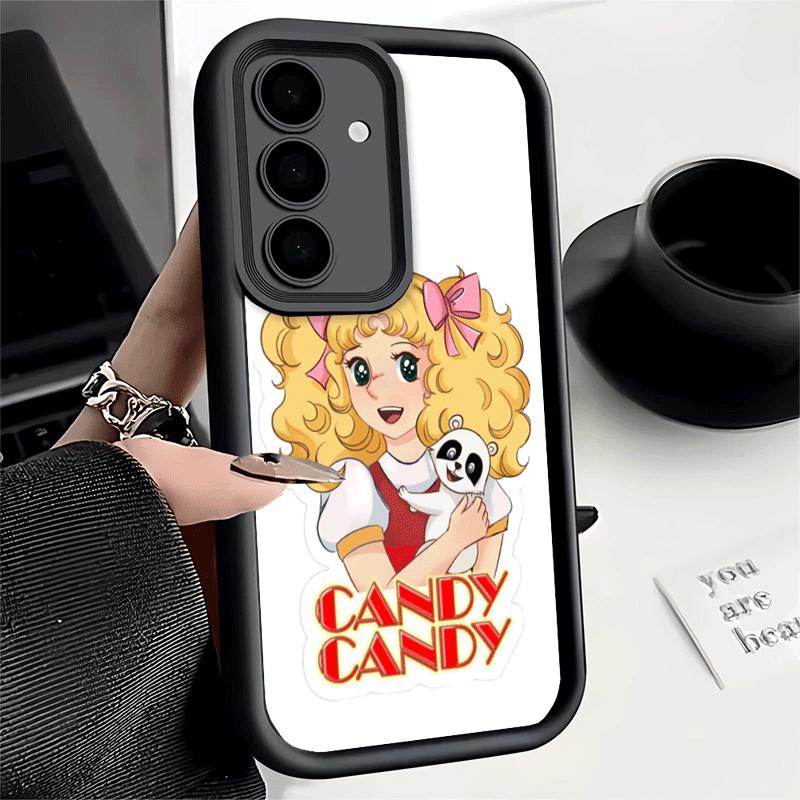 Phone Case for Samsung Galaxy S26 S25 Ultra S24 FE Anime Candy Candy Shell S23 Plus S22 + S21 S20 5G Soft Silicone Funda
