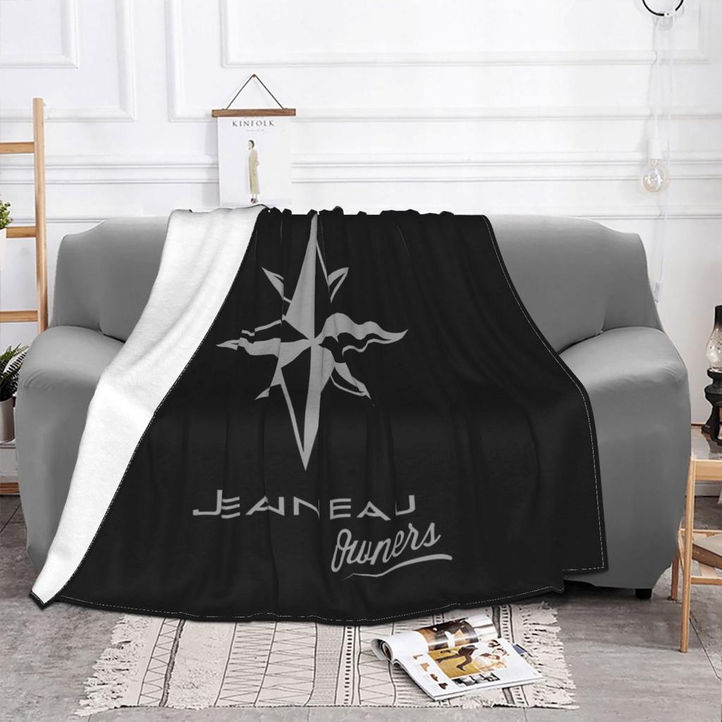 Jeanneau Yachts Blanket Soft Warm Flannel Throw Blanket Bedding for Bed Living room Picnic Travel Home Couch