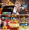 LED Matrix Pixel Panel DIY Pattern Graffiti Scrolling Led Ring USB 5V Flexible Text Animation Display Car Remote control+APP