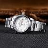 Fashion Wwoor Top Brand Ladies Full Steel Waterproof Quartz Silver Women Automatic Date Dress Watch Reloj Mujer Montre Femme
