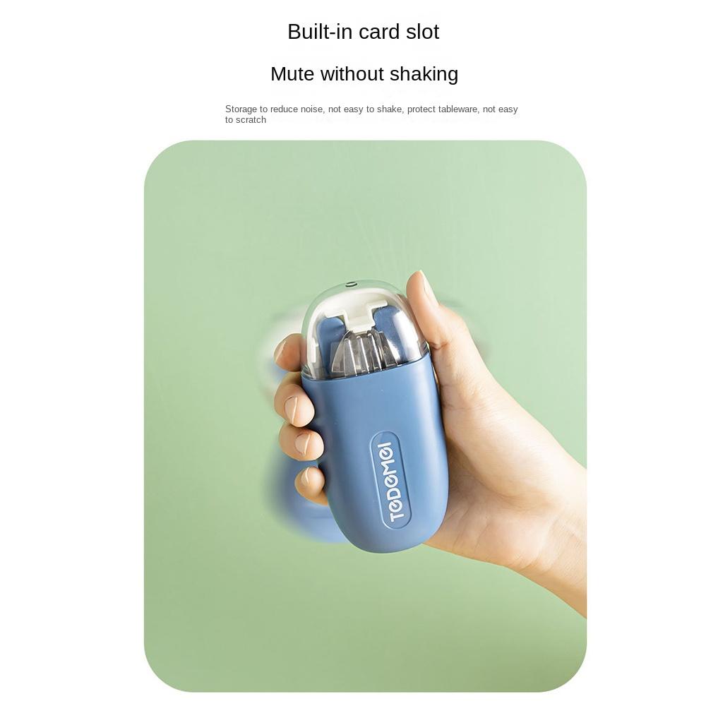 3Pcs/Set Detachable Chopstick Fork Spoon Set Student Eating Tableware  For Outdoor Travel