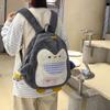 Kids Plush Penguin Backpack With Bring A Little Penguin Pendant Children For