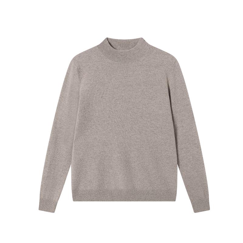 

Jingdong Jingzao Women s 100% Cashmere Half-High Neck Sweater XS