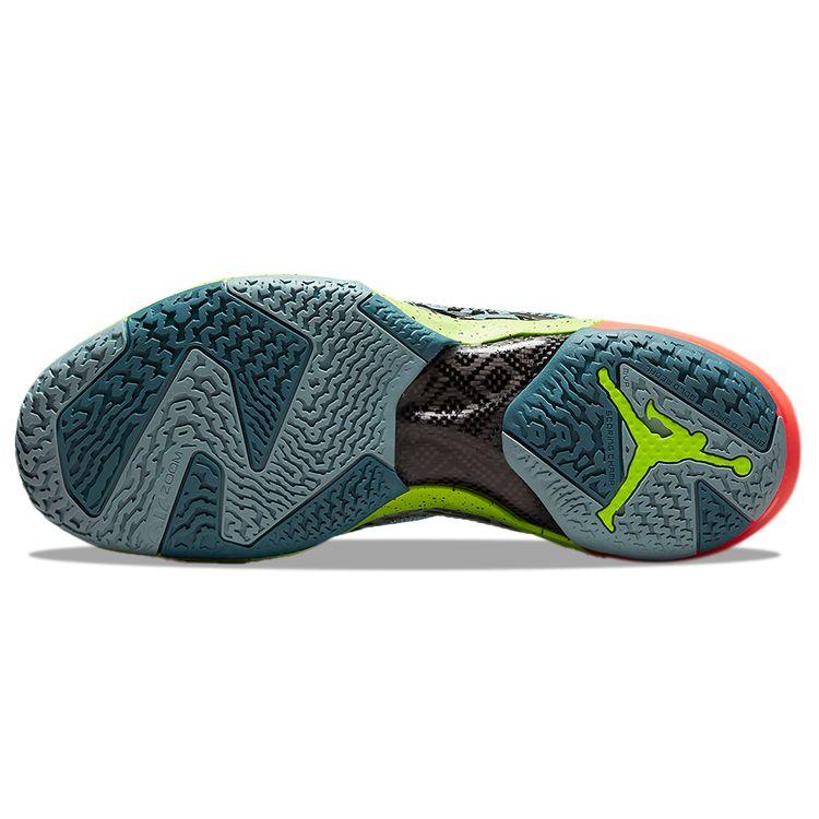 Satou Sabally x Air Jordan 37 Grafitti Sneakers da Donna Blu Oceano-Cubo Volt DV3142-367
