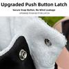 1 Pair Windproof Handrail Gloves Thickened Stroller Mitten Winter Stroller Gloves  Baby Stroller