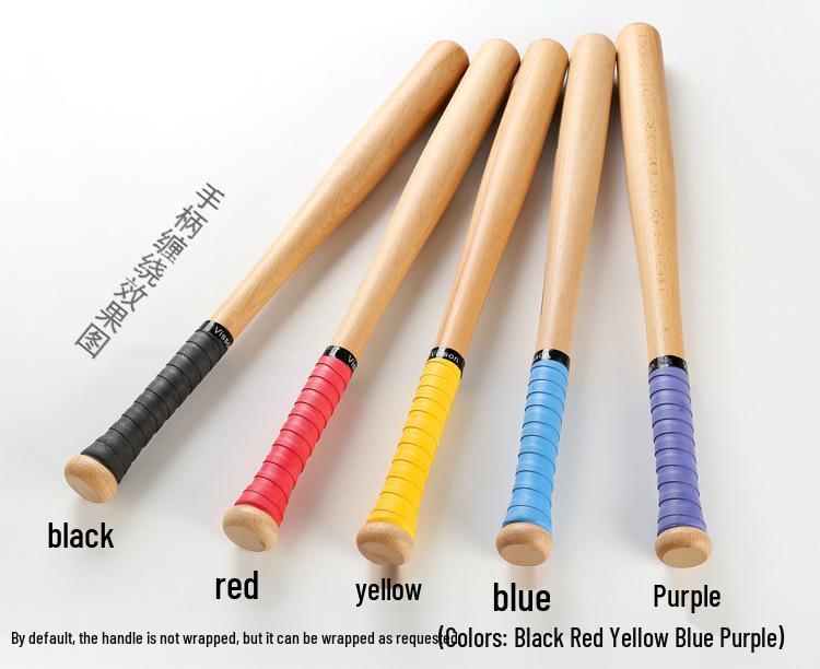 Kij baseballowy i softballowy z litego drewna bukowego: Pogrubione do użytku w nagłych wypadkach