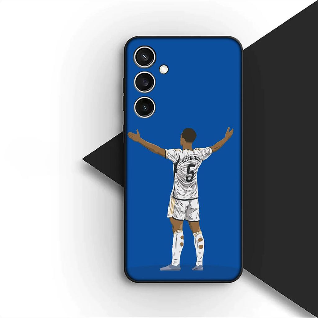 Soccer No 5 Star Football No5 Cover for Samsung Galaxy S22 S21 S20 FE Ultra Plus A07 A15 A16 A17 A25 A37 A57 + Coque Phone Case