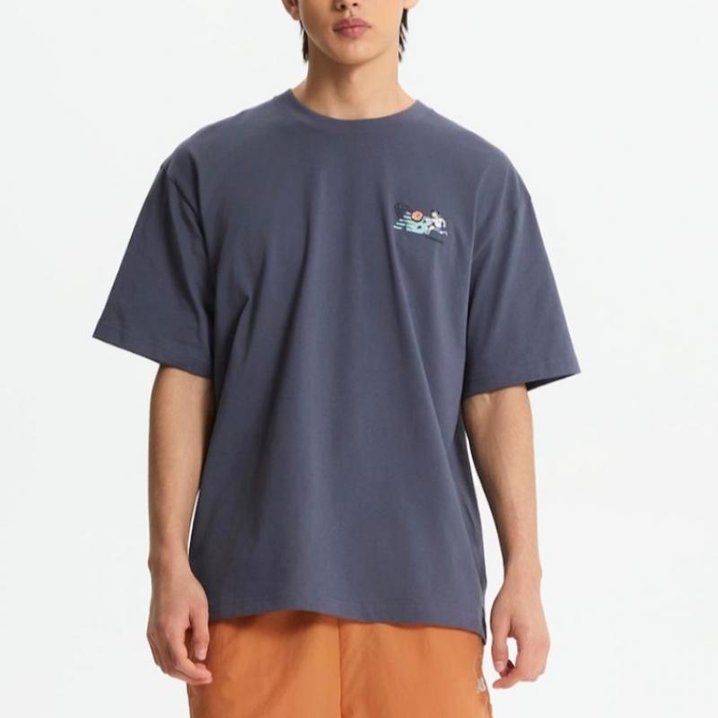 New Balance Uni Nb Boy Basketball Lettering Short Sleeve Tee B1 Nbnef21543 10 16 19 Cf