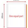 Multi-part Pinfeed Computer Print Paper: 2-part, 3-part, 4-part, 5-part Invoices & Delivery Notes