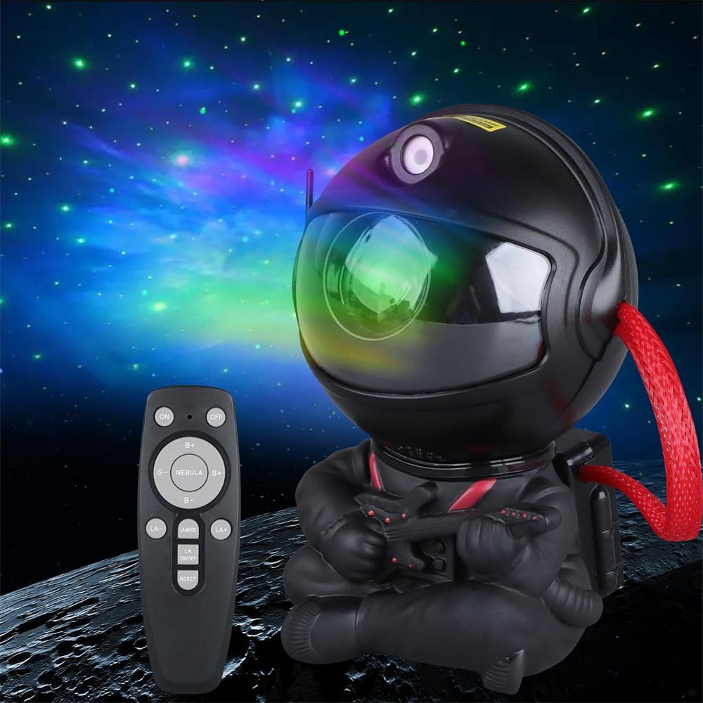 Astronaut Galaxy Projector Night Light for Kids Bedroom Star Projector with Remote Control, Aesthetic Nebula Astronaut Projector