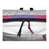 Anta Kyrie Series "Yao Yue" Basketball Fashion Trend Versatile PU Rainbow Backpack Unisex Backpack Black Silver 192531166D-2