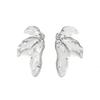 Vintage Metal Gold Color Flower Big Earrings For Women Fashion Floral Statement Earrings Jewelry Gift