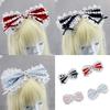 Soft Lace Hair Clip For Anime Fashion Handcrafted With Imitation Pearls Detail Comfortable Daily Wear Cosplay Accessory
