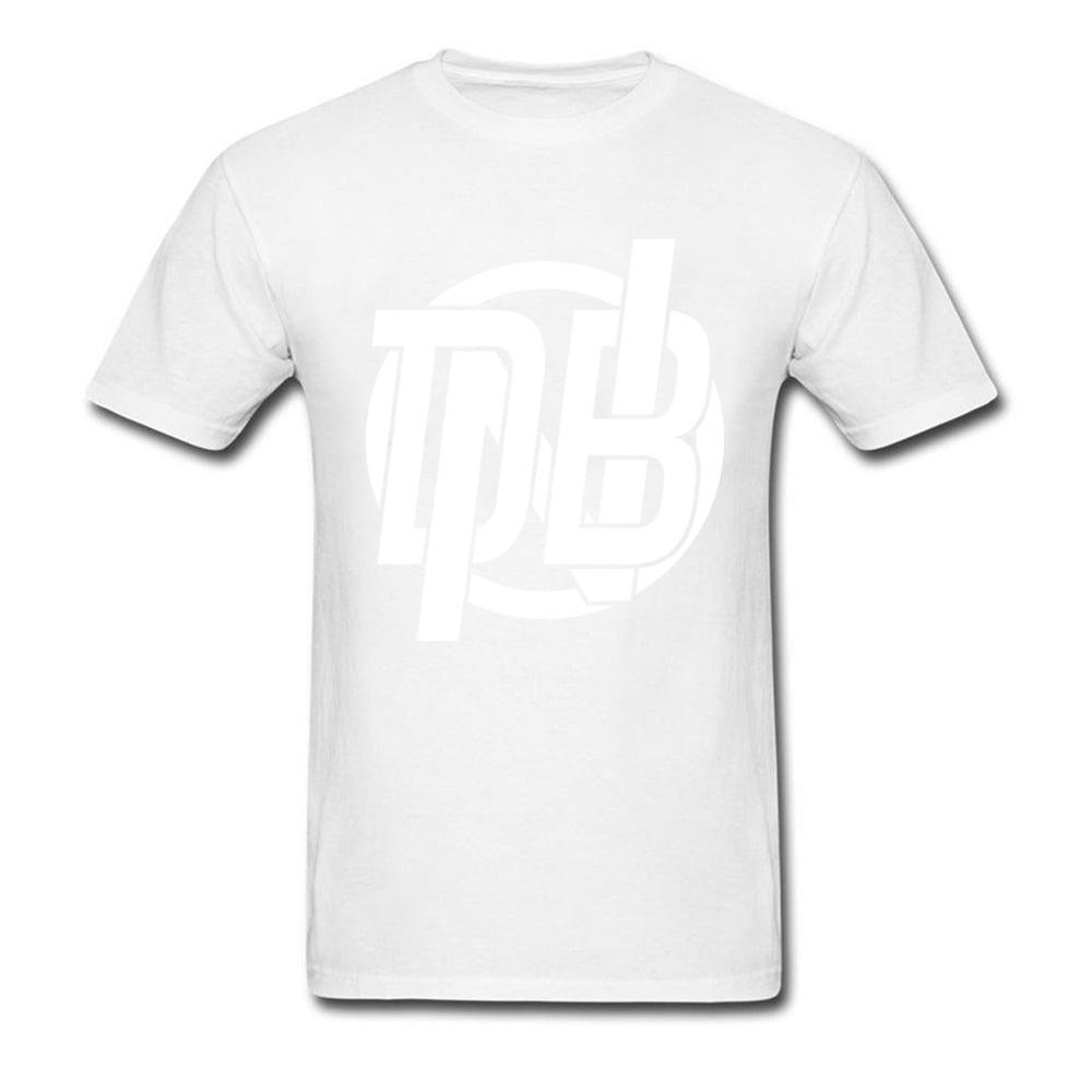 DNB Drum N Bass Logo Classic Black Patterns TShirt 100 Cotton Famous Brand T Shirt Big Size Sweatshirt Student Crazy Dance