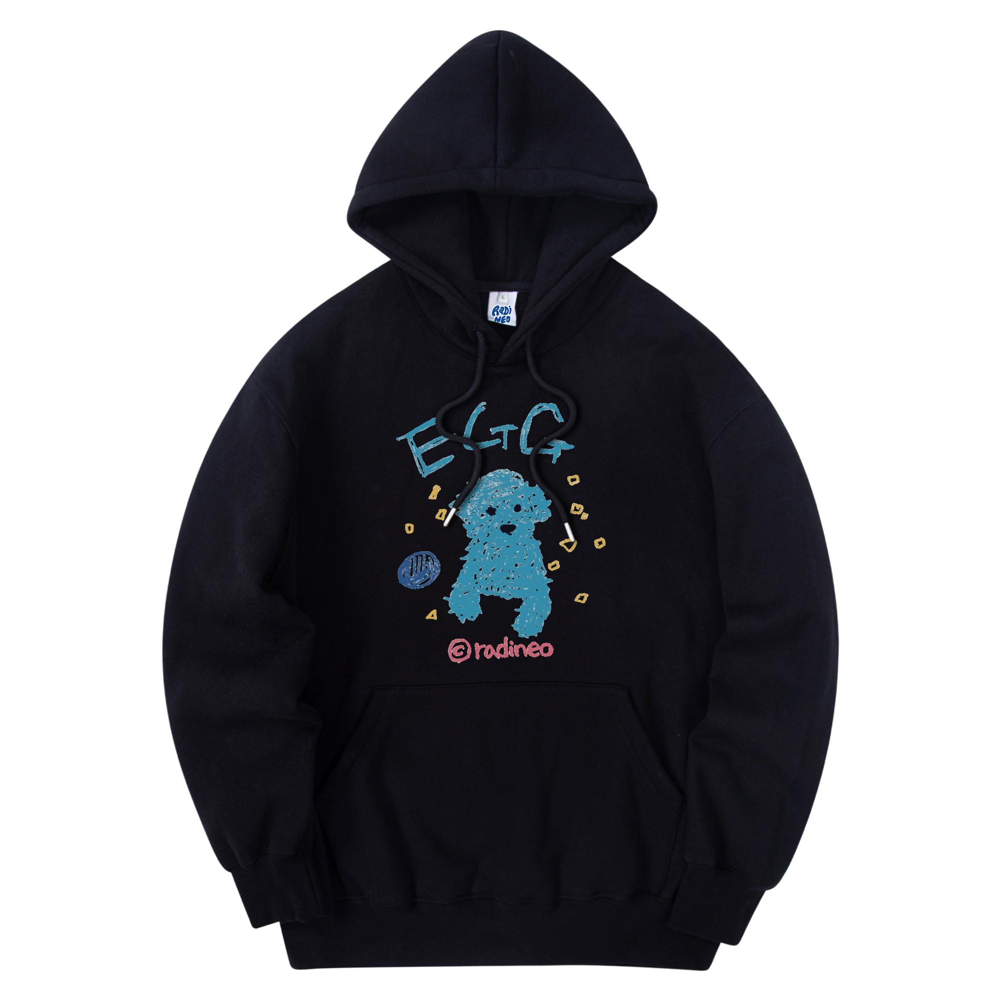 Radineo Egg Hoodie Black Black (Black)/L