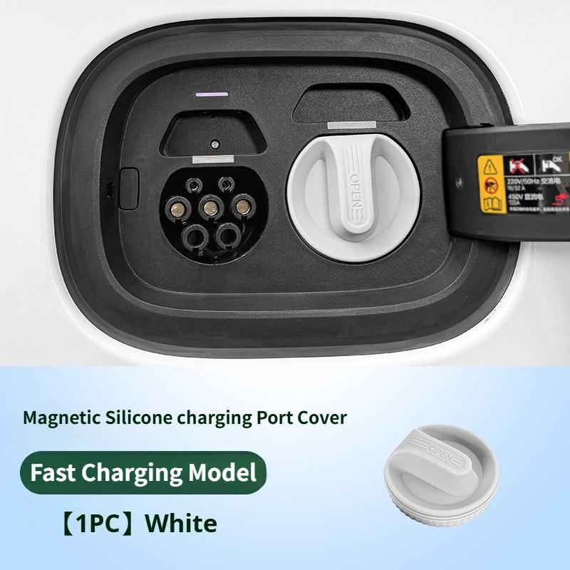 Per Chery Tiggo8 Tiggo9 Tiggo7 Serie Nuova Energia Copertura Protettiva Magnetica in Silicone per Porta di Ricarica Auto Copertura Impermeabile Antipolvere