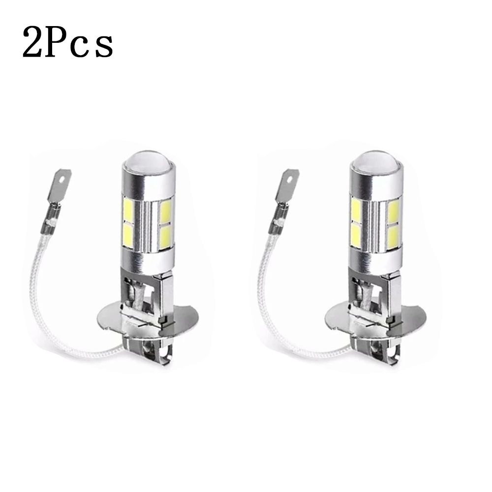 

6000K Car Accessories COB H3 LED Bulb Headlight Driving Bulb Driving DRL Auto Lamp Car Fog Light