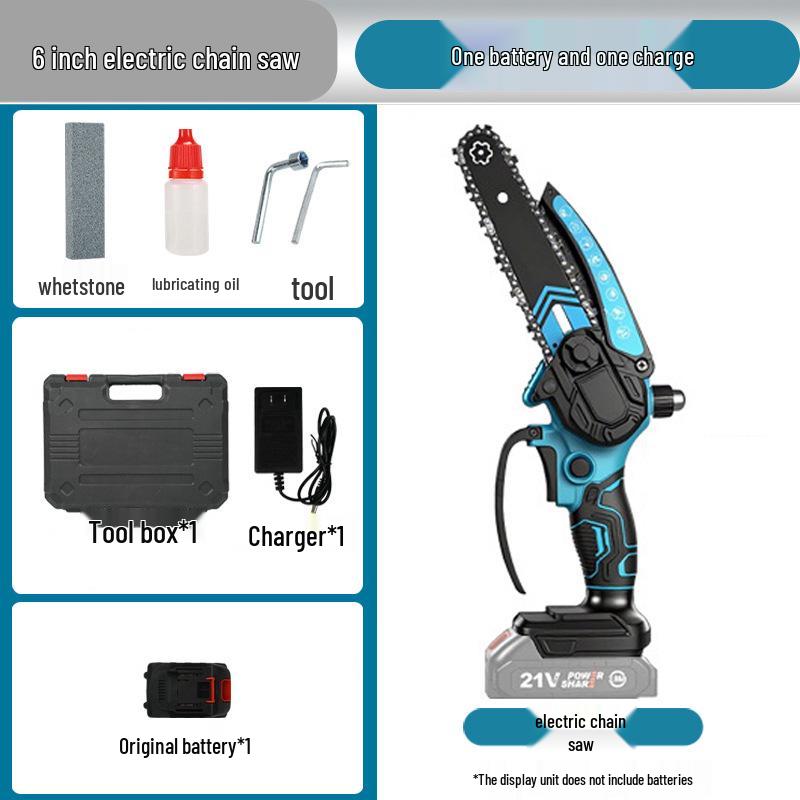 Rechargeable Telescopic Electric Pruning Chainsaw and Handheld Garden Shears