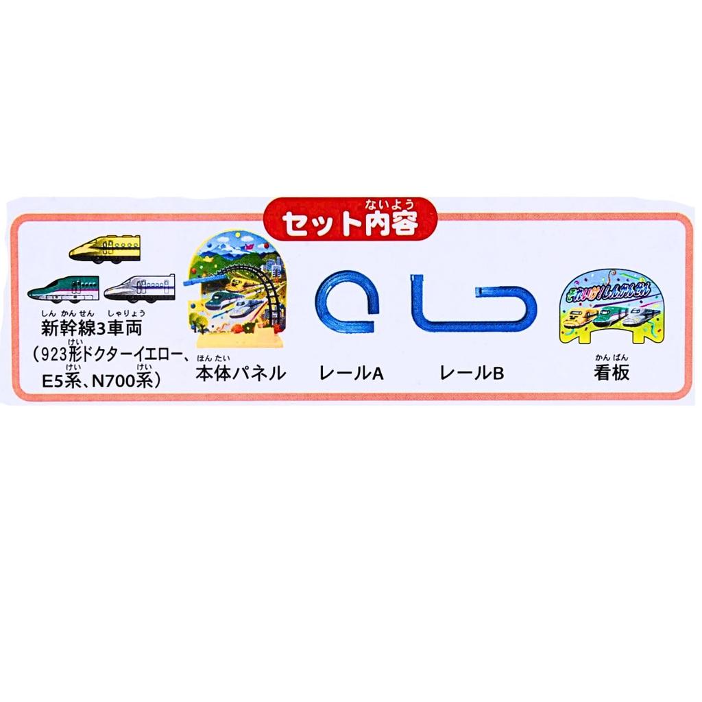 Let's Go! Shinkansen 700 Series Electric Running Miniature Model [Children's Shinkansen Toy, Ages 3 and Up, Perfect Gift] MT506