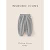 Insbobo Girls' Pants 2025 New Children's Winter Casual Pants Stylish Thickened Long Pants for Babies In Autumn and Winter Trendy