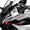 Reflective WP Shock Absorber Sticker for Motorcycles - R2R Adventure Helmet & Car Body Decals