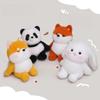 Cute Plush Cartoon Toys Rabbit Comfortable Fabric Phone Pocket Children Gift