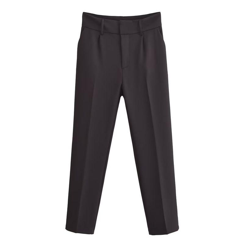 Kaslead New Arrival Women's Clothing Fashion Style Fashion Minimalist All-Match Multicolor High Waist Casual Suit Pants